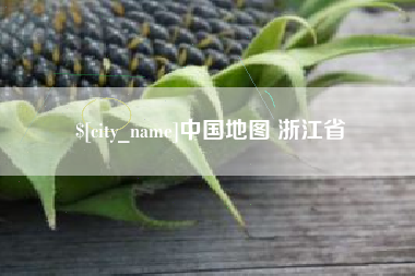 大丰中国地图 浙江省