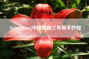大丰中国地图三年级手抄报