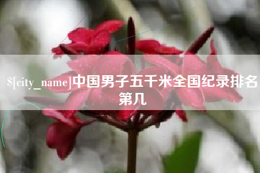 大丰中国男子五千米全国纪录排名第几