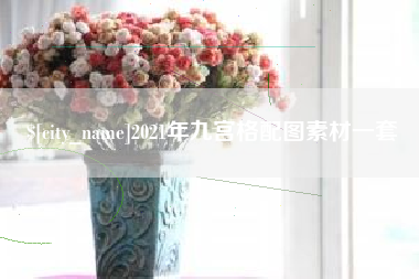 大丰2021年九宫格配图素材一套