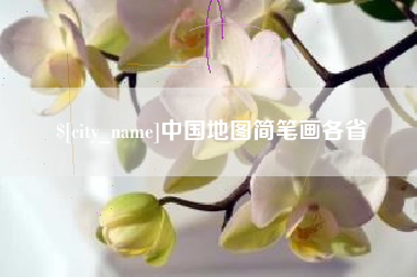 大丰中国地图简笔画各省