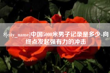 大丰中国5000米男子记录是多少-向终点发起强有力的冲击