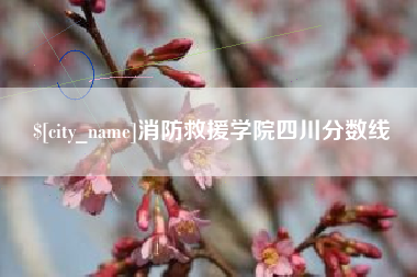 大丰消防救援学院四川分数线