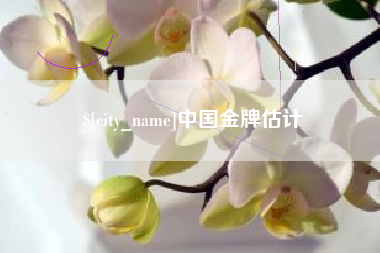 大丰中国金牌估计