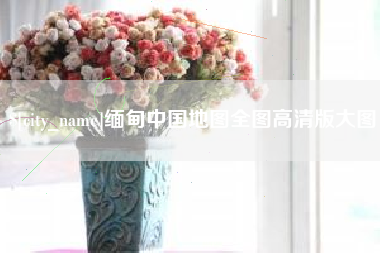 大丰缅甸中国地图全图高清版大图