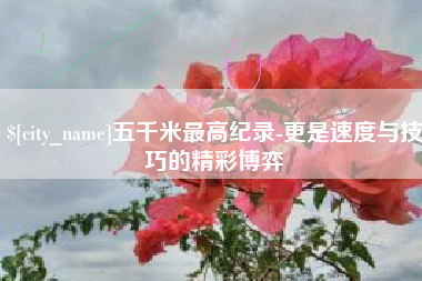 大丰五千米最高纪录-更是速度与技巧的精彩博弈