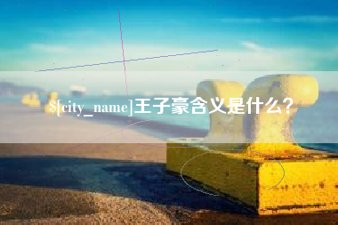 大丰王子豪含义是什么？