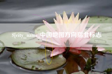 大丰中国地图方向指北标志