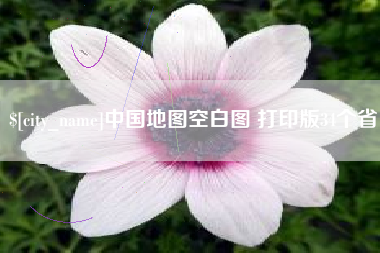 大丰中国地图空白图 打印版34个省