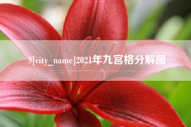 大丰2021年九宫格分解图