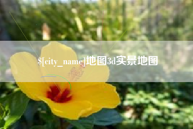 大丰地图3d实景地图