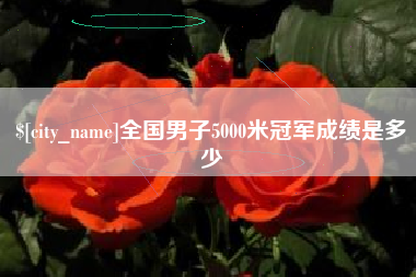 大丰全国男子5000米冠军成绩是多少