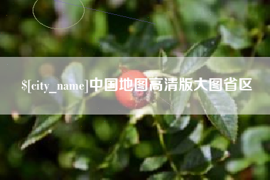 大丰中国地图高清版大图省区