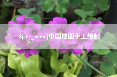 大丰中国地图手工绘制
