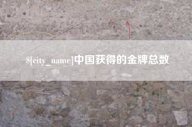 大丰中国获得的金牌总数