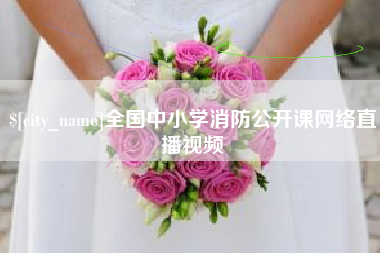 大丰全国中小学消防公开课网络直播视频
