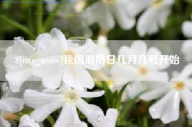 大丰我国消防日几月几号开始