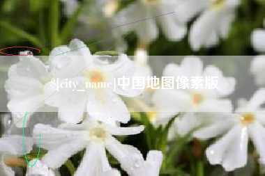 大丰中国地图像素版