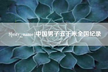大丰中国男子五千米全国纪录