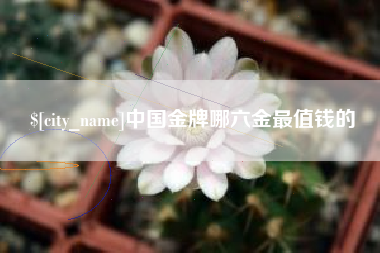 大丰中国金牌哪六金最值钱的