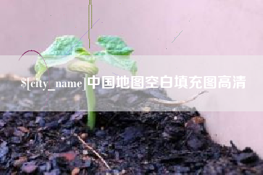 大丰中国地图空白填充图高清